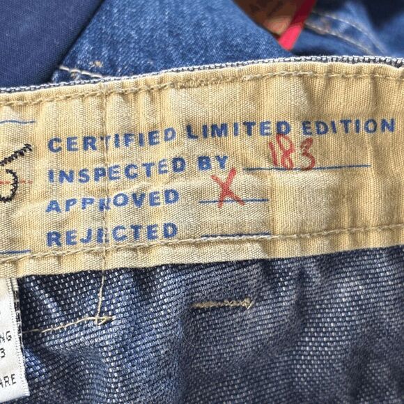 Vintage Marc Ecko Mens Jeans 36x31 Blue Limited Edition Classic Carpenter Y2K - Picture 10 of 11